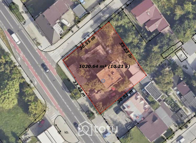 Działka inwestycyjna Radom, Juliusza Słowackiego