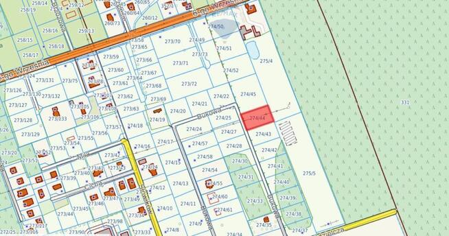 Działka (jeszcze) rolna przy rezerwacie