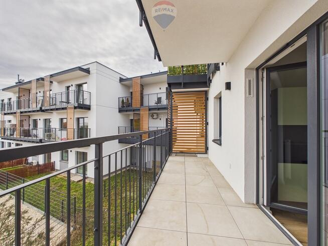 Nowe 46m² z garderobą | Ogród za oknem | Garaż