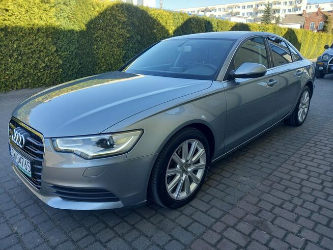 Audi A6 2.0Tdi 177KM Ledy Bi-Xenon Skóry Navi Kamera 2Kpl Kół Perfekcyjny Stan