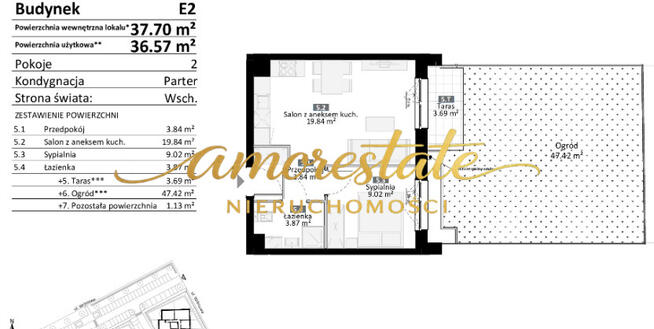 Kameralne osiedle, mieszkanie z ogrodem!