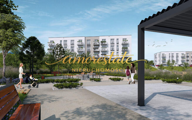 Kameralne osiedle, mieszkanie z ogrodem!