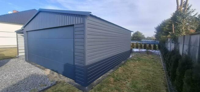 Garaż blaszany 6x6 magazyn