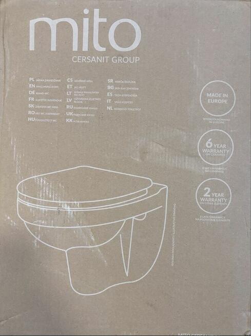 Podwieszane WC Miso Cersanit