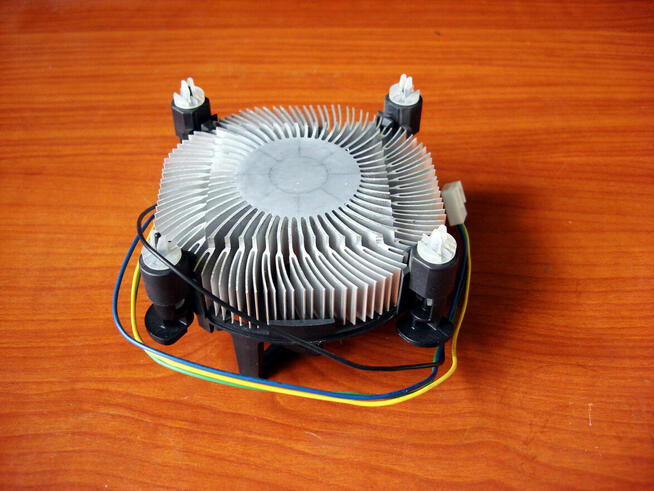 LGA 775, LGA775. Wentylator, radiator. 2 sztuki. Nie używane