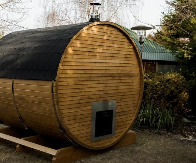 Sauny ogrodowe – beczka i kwadrat od 13900 zł RATY 0%