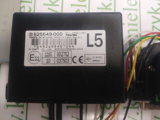 Brak kluczy Citroen C1 transponder 8A