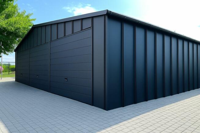 Garaż blaszany 4x4 5x5 domek narzędziowy