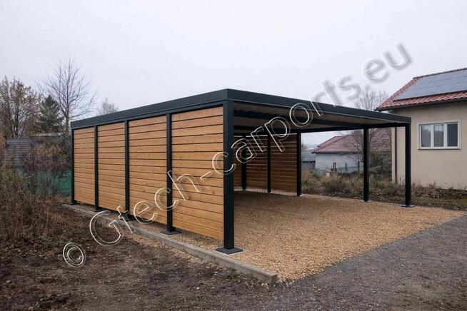 Seria PROFI – wiata stalowa 6x6 garażowa | carport |