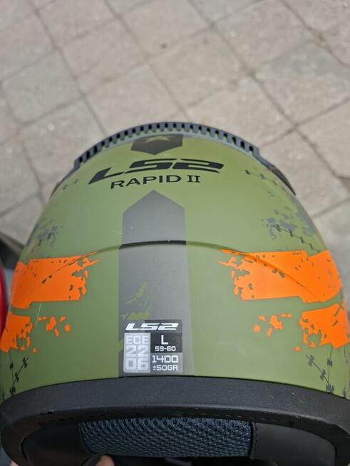 Kask motocyklowy rozmiar L