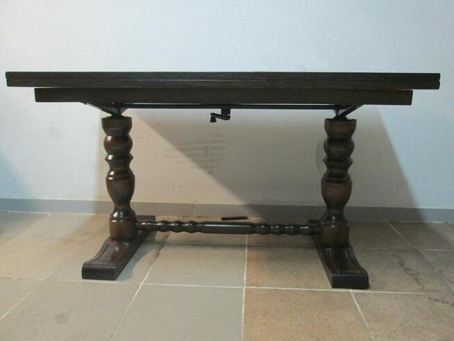 Ławostół, stól rozkładany - wysokość 60/75 cm