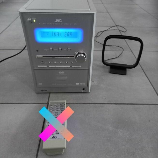 JVC CA-UXS77 na części uszkodzona zmieniarka