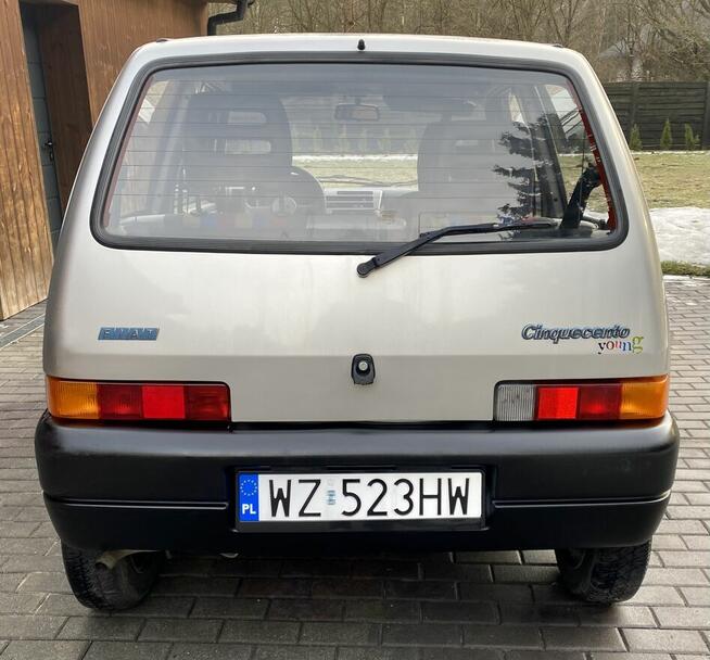 Fiat Cinquecento ORYGINAŁ STAN 1 właściciel TYlko 63 tyś km