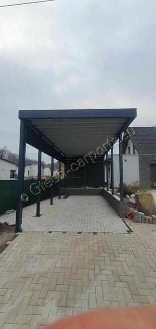 Seria PROFI – wiata stalowa 6x6 garażowa | carport |