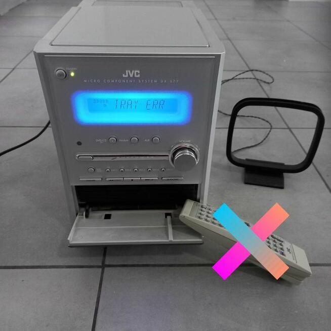 JVC CA-UXS77 na części uszkodzona zmieniarka