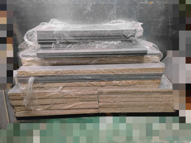 Półki sklepowe ABM z płyty oklejone