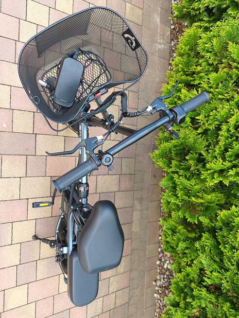 Rower elektryczny miejski składany 250W 48V