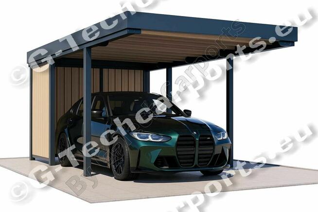 Seria PROFI – wiata stalowa 6x6 garażowa | carport |