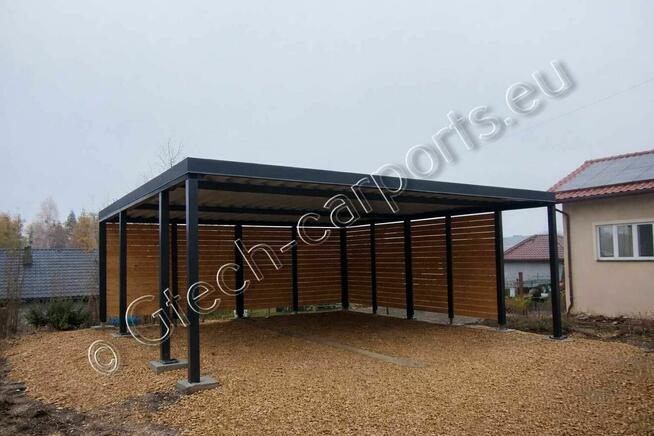 Seria PROFI – wiata stalowa 6x6 garażowa | carport |