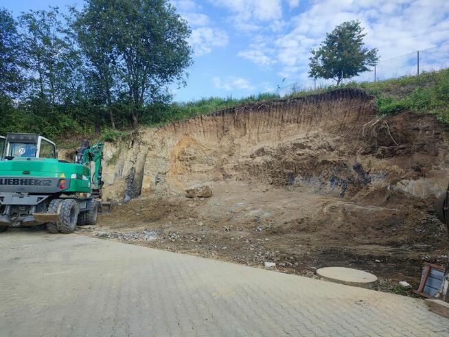 Usługi ziemne koparka 3.5t / 5 t/ 12 t/ 24t