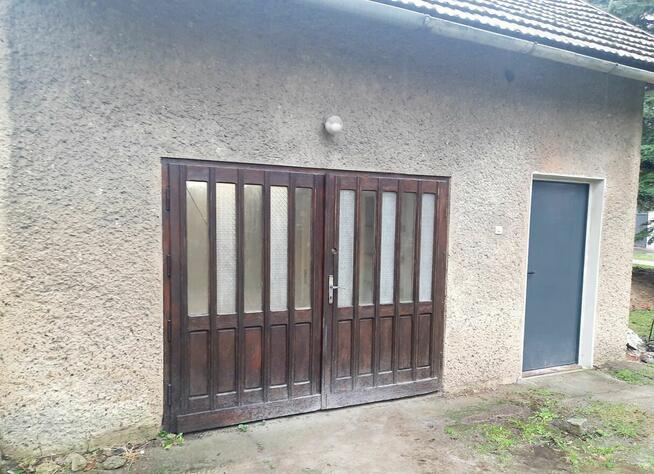 Magazyn budynek gospodarczy garaż 53m2 na ogrodzonej posesji