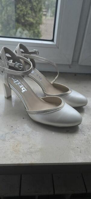 Buty ślubne czółenka roz.38 NOWE