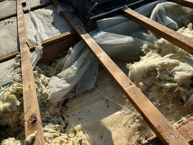 Naprawa dachu po kunie - KATOWICE