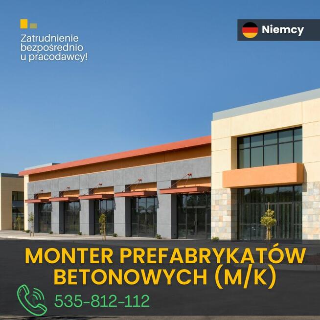 Monter Elementów Betonowych (m/k)