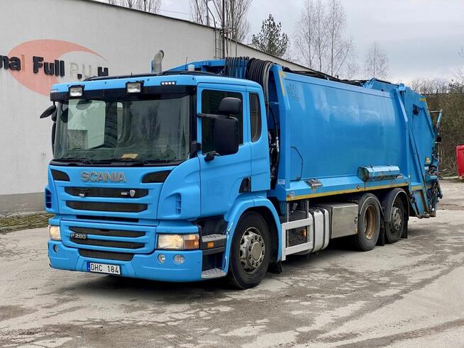 Scania P280 śmieciarka dwukomorowa JOAB 20m3 EURO 5