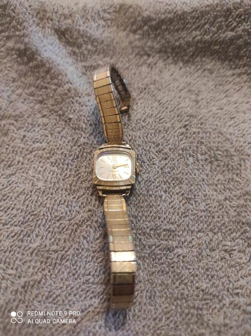 Złoty zegarek Tide 14 K,585 damski