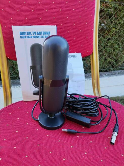 Antena Cyfrowa HD Pokojowa wewnętrzna zewnętrzna Telewizora