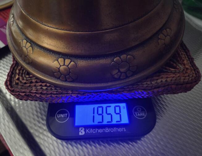 Stary dzwon okrętowy Rok 1991 Vintage marynistyka Super stan