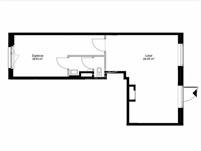 Lokal użytkowy Warszawa Wola, Kolejowa