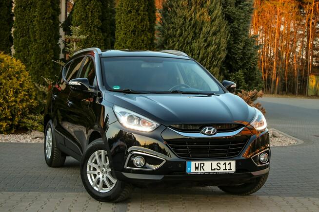 Hyundai ix35 Ksenon Park Assist Kamera Navi Pół Skóry 4xPodgrzewane Fotele Ledy