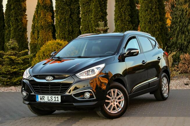 Hyundai ix35 Ksenon Park Assist Kamera Navi Pół Skóry 4xPodgrzewane Fotele Ledy