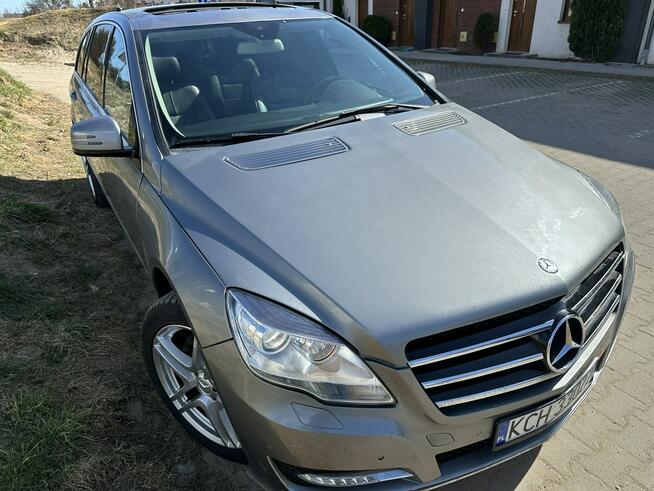 Mercedes R 350 Po liftingu,7 miejsc,skóry,nawigacja,szyberdach,elektr. klapa,ksenony