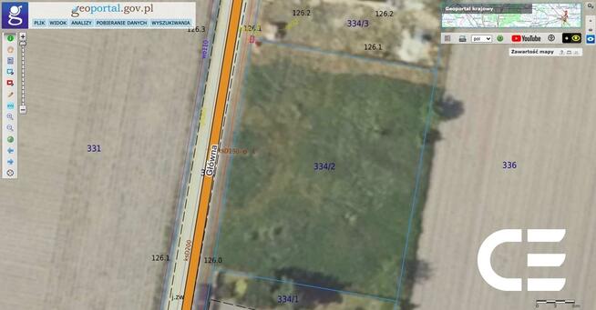 Działka 1100 m² | Jeszkowice | WZ | media