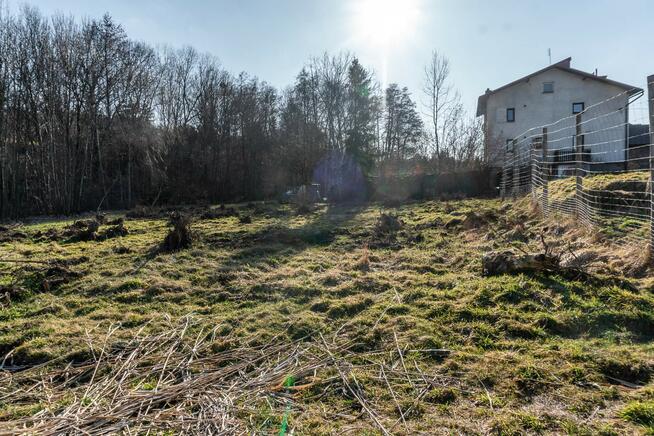 Działka budowlana pod dom przy lesie / 21 arów / Wadowice