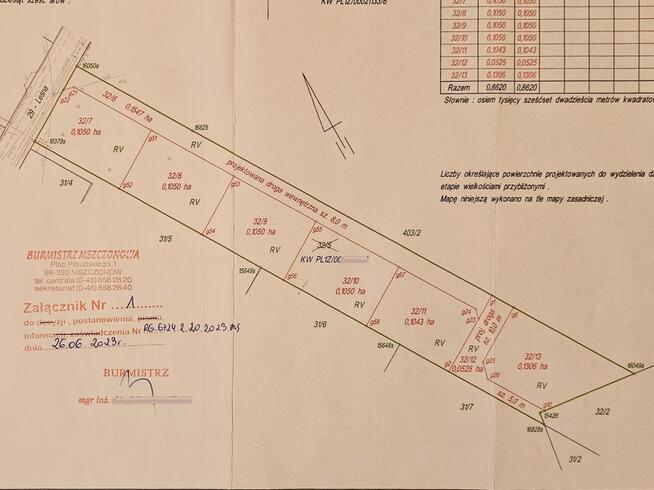 Działka budowlana 8600 m2 w klimatycznej miejscowości / Osuchów / Mszczonów / Żyrardów