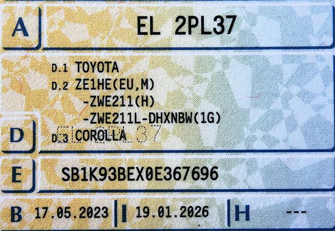 Toyota Corolla Comfort Automat SalonPL FV23% Kamera LED Tempomat Serwis ASO