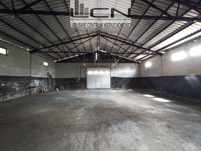 Do wynajęcia murowana hala z wiatą Kłodawa