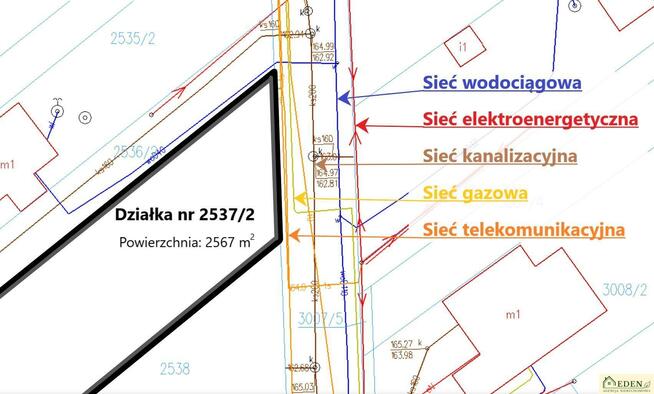 Działka budowlana Łuków