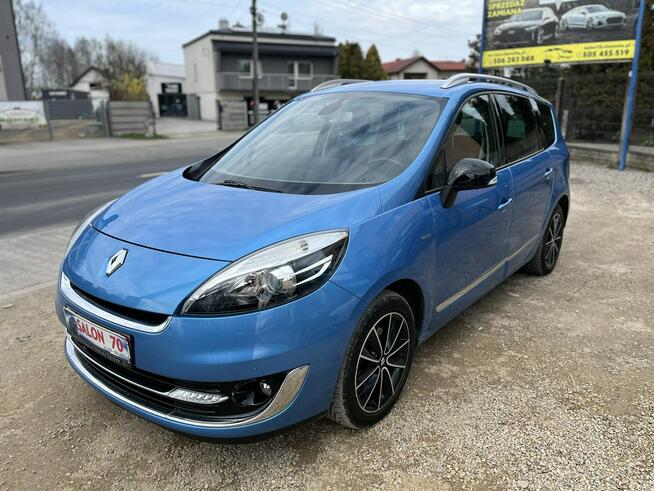 Renault Grand Scenic 1.2 7osób Grzane Skóry Navi Climatronic ALu KS Serw TUV Stan BDB Opłac