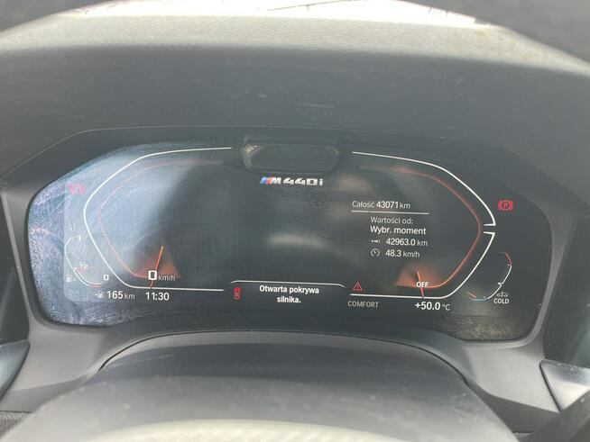 BMW 440 Salon PL Mperformance Xdrive Karbon Skóra Kamera HAK