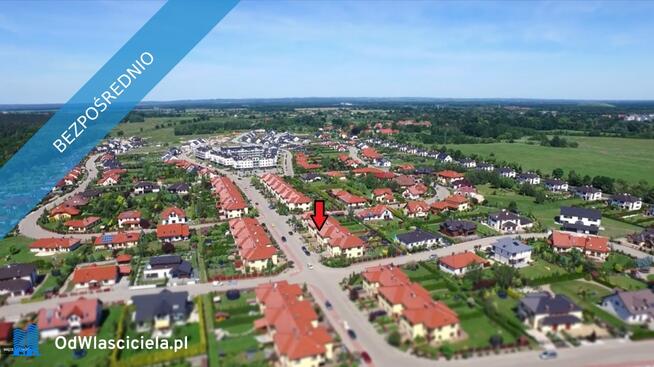 Dom w zabudowie szeregowej z ogrodem – Osiedle Malownicze, przy Lesie Mokrzańskim