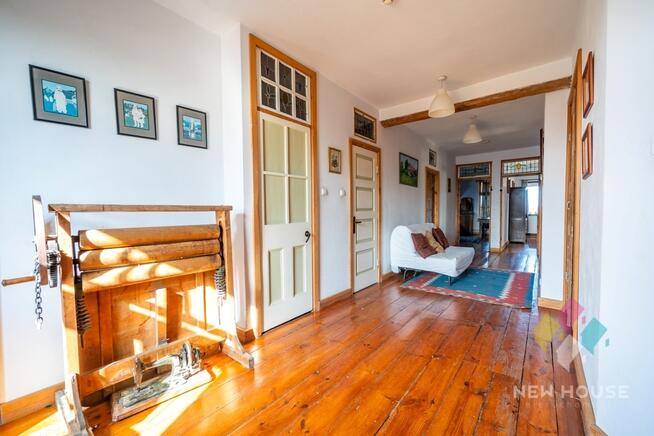 Zdory, dom z bala na działce 6471 m2, basen, sauna