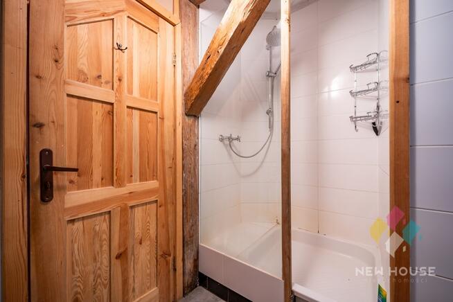 Zdory, dom z bala na działce 6471 m2, basen, sauna