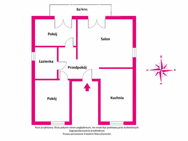 Ciche 3-pokoje z dużym garażem blisko lasu