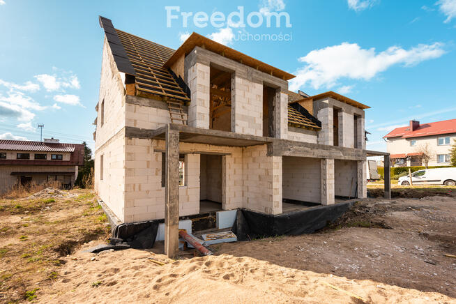 Rusocin, dom w zabudowie Bliźniaczej