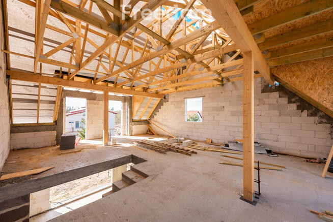 Rusocin, dom w zabudowie Bliźniaczej